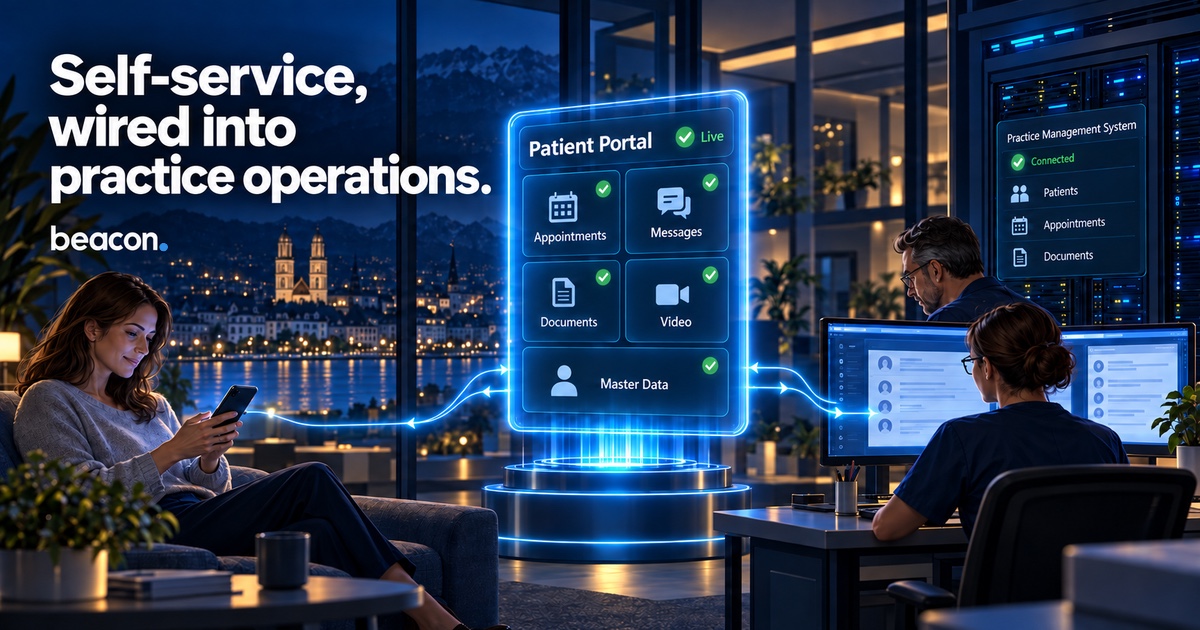 The patient portal: production-ready in four weeks
